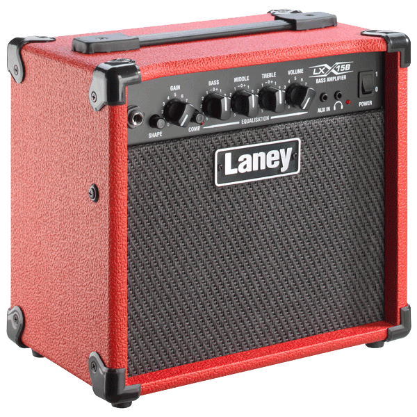 Laney Lx15b 15w 2x5 Red 2016 - Combo voor basses - Variation 1