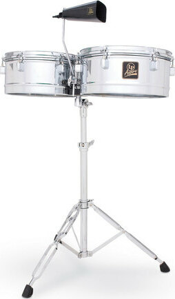 Latin Percussion Lpa256   Aspire Acier Chrome  Avec Cloche - Pauk - Main picture