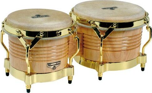 Latin Percussion M201 Aw Matador Natural Gold Hd - Bongo - Main picture