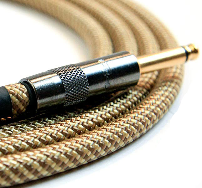 Lava Cable Vintage Silent Instrument 20ft Ss Tweed - - Kabel - Variation 2