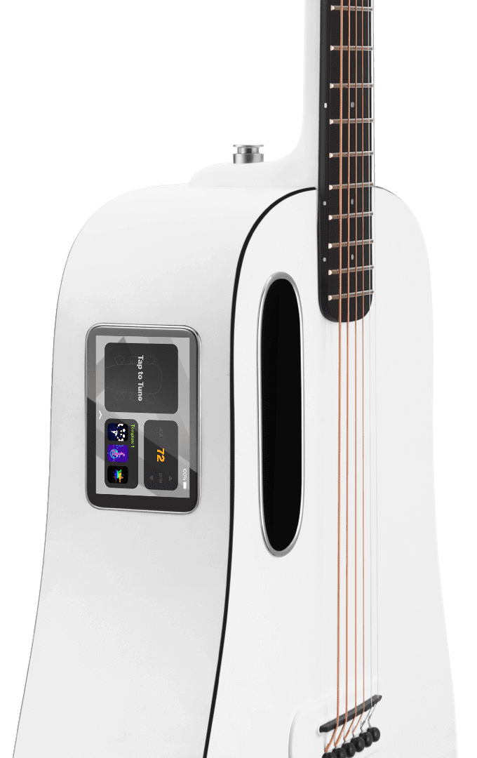 Lava Music Blue Lava Touch +airflow Bag - Sail White - Elektro-akoestische gitaar - Variation 1