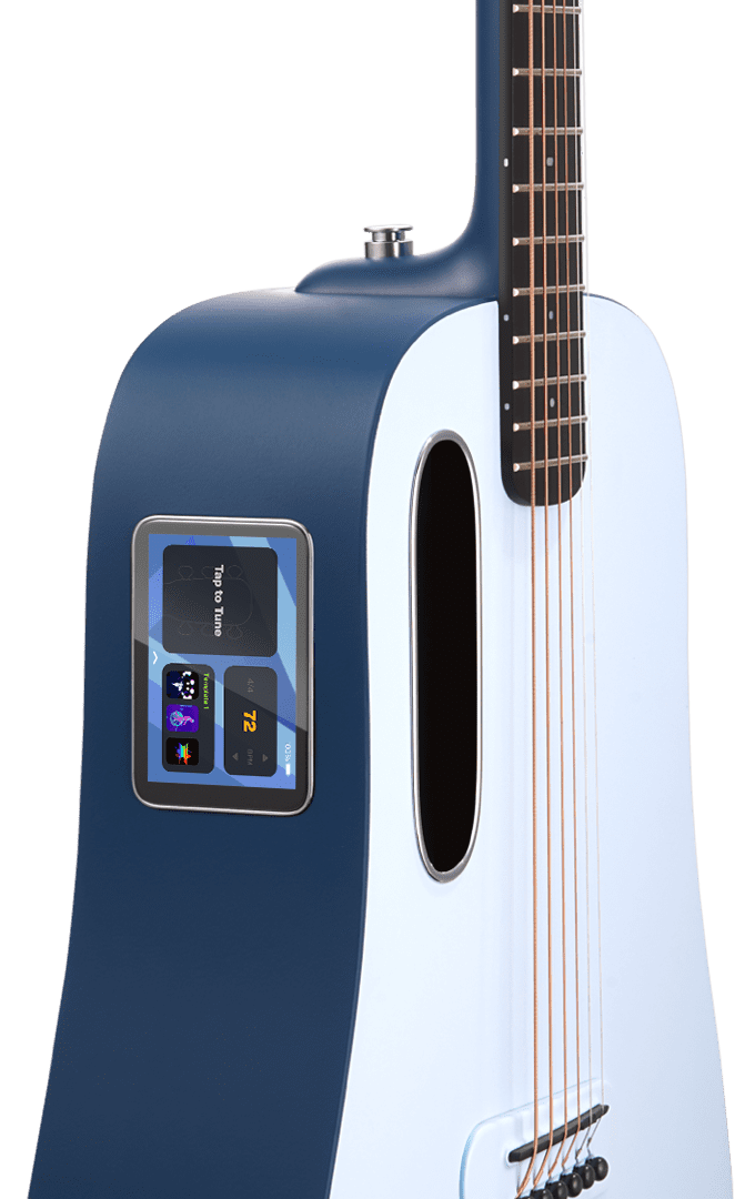 Lava Music Blue Lava Touch +airflow Bag - Ice Blue - Elektro-akoestische gitaar - Variation 1