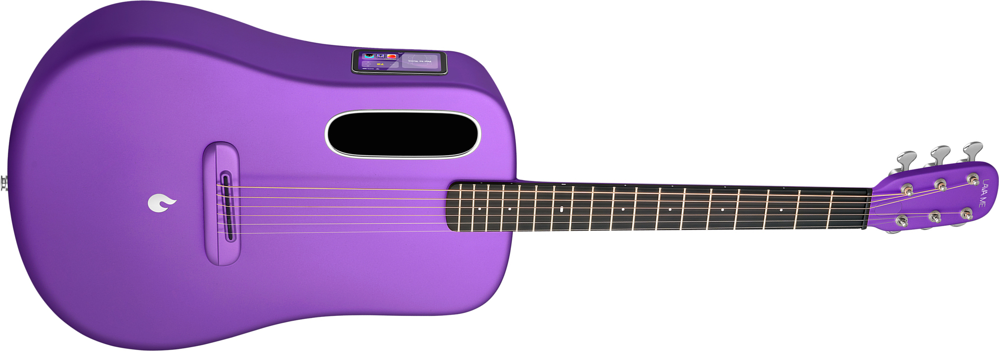 Lava Music Lava Me 4 Carbon 38 +space Bag - Purple - Western reisgitaar - Main picture