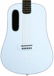 Elektro-akoestische gitaar Lava music Blue Lava Touch With Airflow Bag - Ice blue