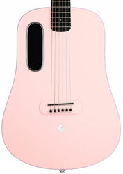 Elektro-akoestische gitaar Lava music Blue Lava Touch With Airflow Bag - Coral pink