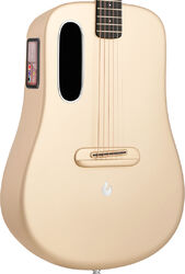 Folk gitaar Lava music Lava ME 4 Carbon 38 +Space Bag - Soft gold