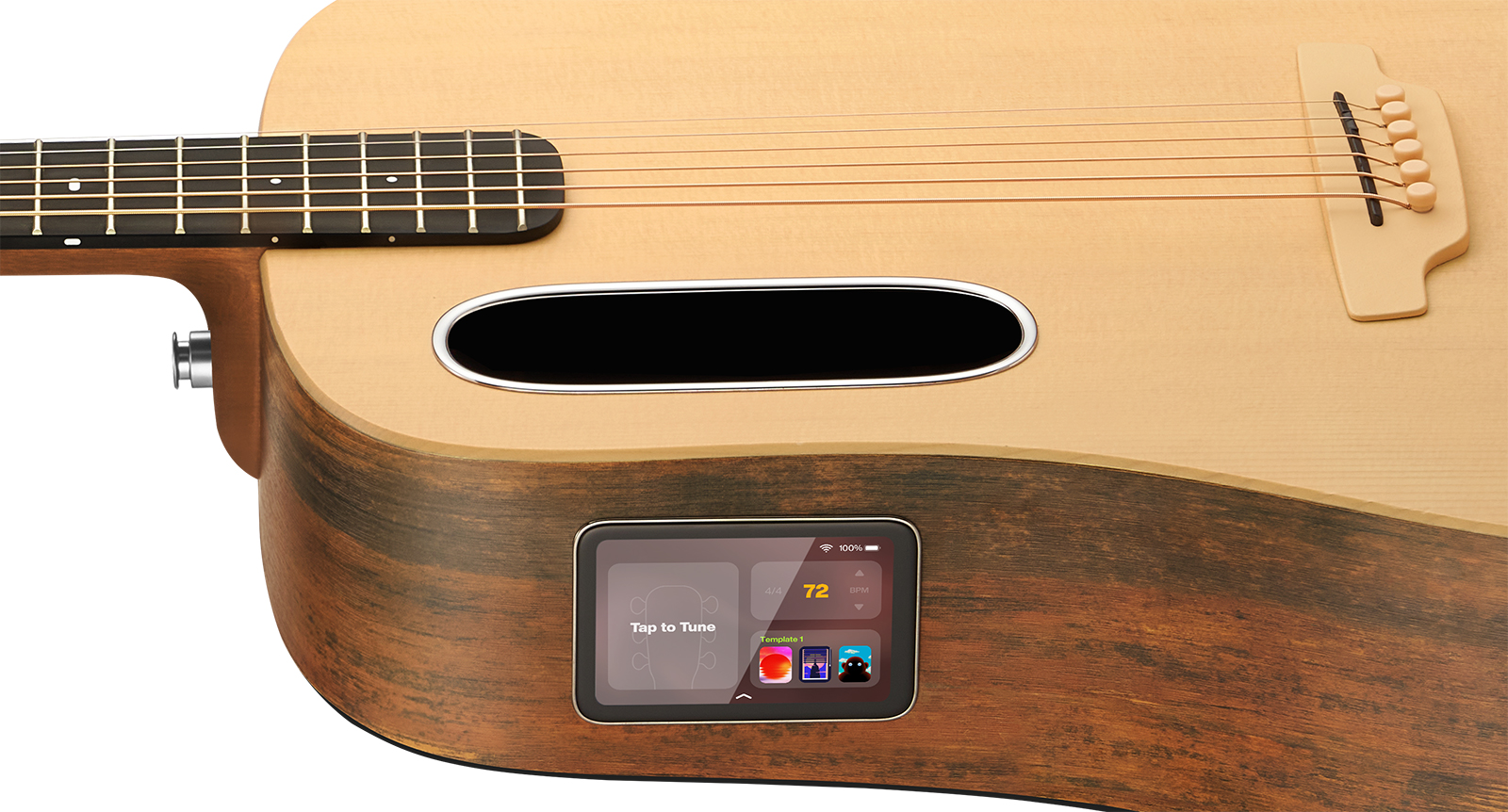 Lava Music Lava Me 4 Spruce 41 +airflow Bag - Natural Hpl Woodgrain - Western reisgitaar - Variation 4