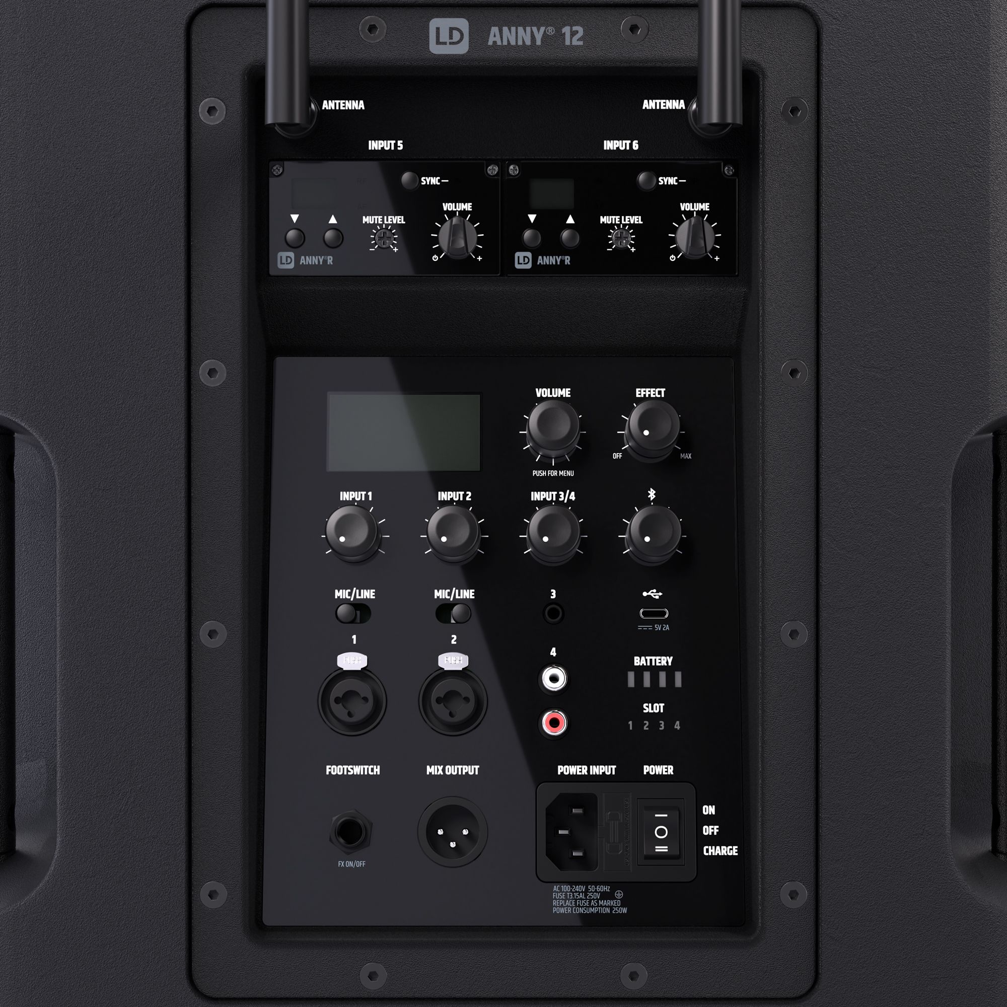 Ld Systems Anny 12 Hbh2 B6 - Mobiele PA- systeem - Variation 18