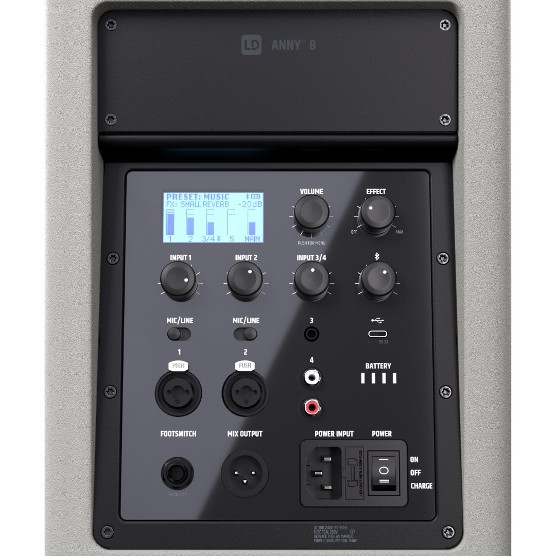 Ld Systems Anny 8 G - Mobiele PA- systeem - Variation 5
