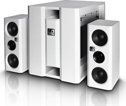 Pa systeem set Ld systems Dave 8 XS White