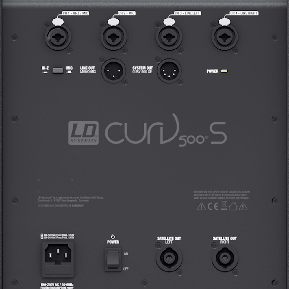 Ld Systems Curv 500 Avs - Pa systeem set - Variation 4