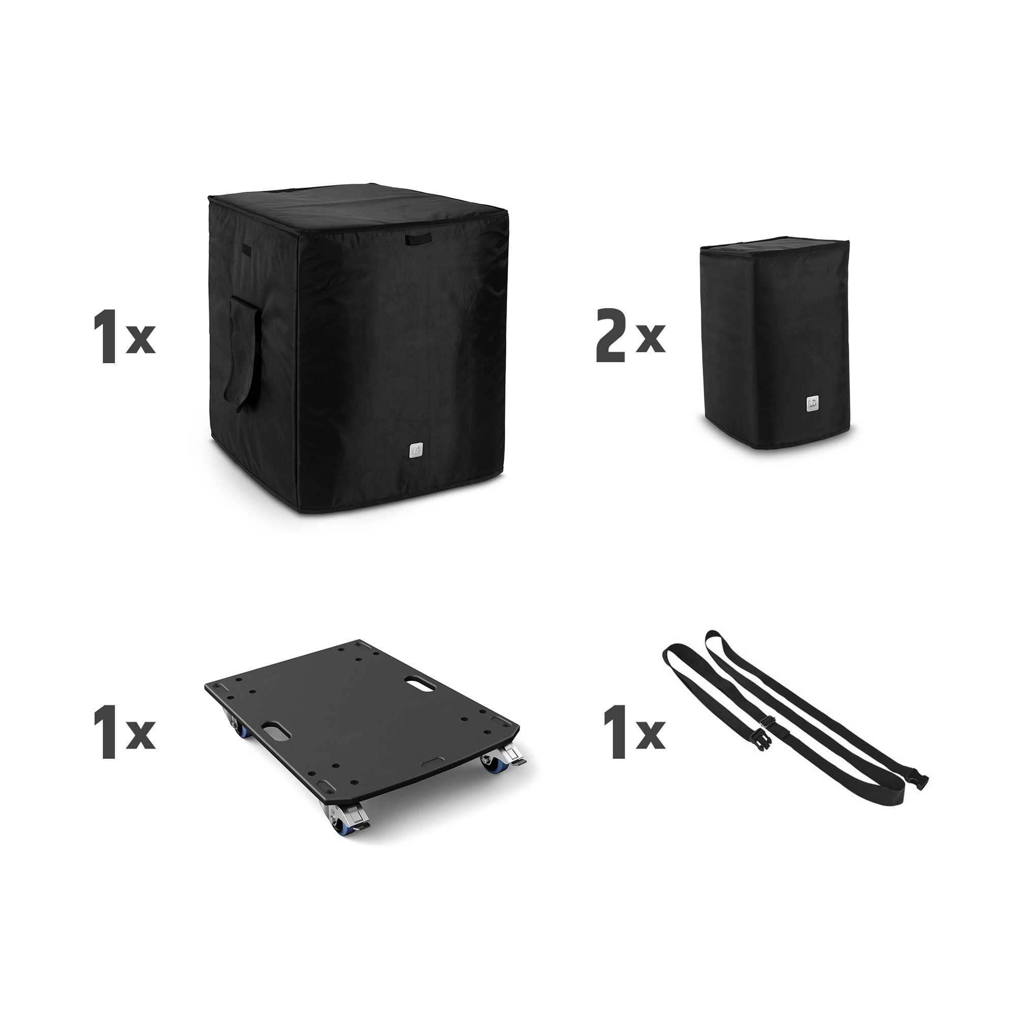 Ld Systems Dave 18 G4x Bag Set - Luidsprekers & subwoofer hoes - Variation 4