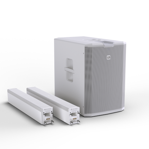 Ld Systems Maui44g3 All-in-one Array System White - Zuilsystemen - Variation 11