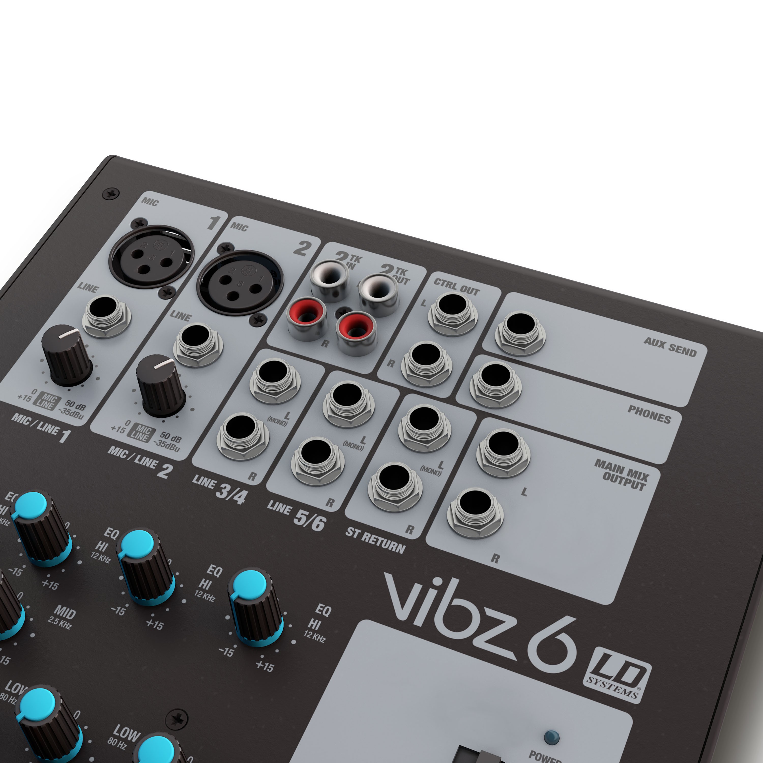 Ld Systems Vibz 6 - Analoge Mengtafel - Variation 4