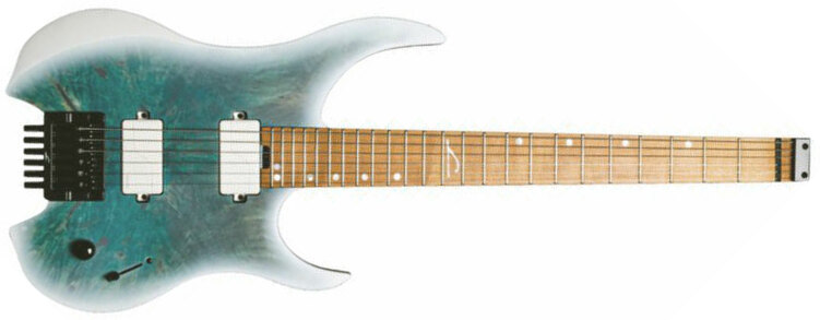 Legator Ghost G6od Overdrive Hh Fishman Fluence Modern Ht Mn - Arctic Blue - Metalen elektrische gitaar - Main picture