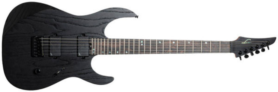 Legator Ninja N6p Performance Hh Ht Rw - Satin Stealth Black - Elektrische gitaar in Str-vorm - Main picture
