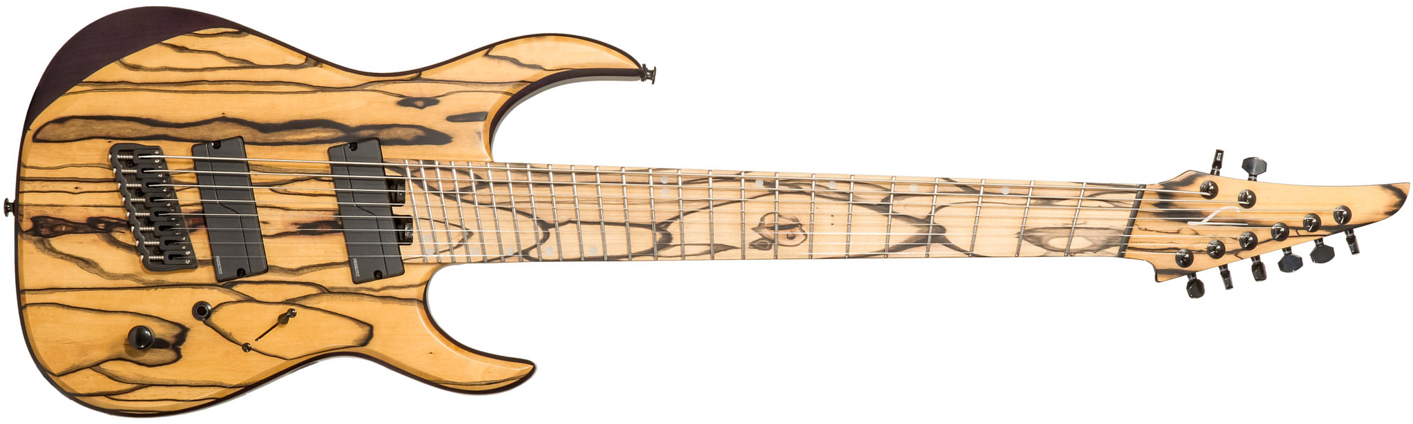 Legator Ninja N8fx 8c Multiscale 2h Fishman Fluence Ht Eb - Pale Moon - 8 en 9 snarige elektrische gitaar - Main picture