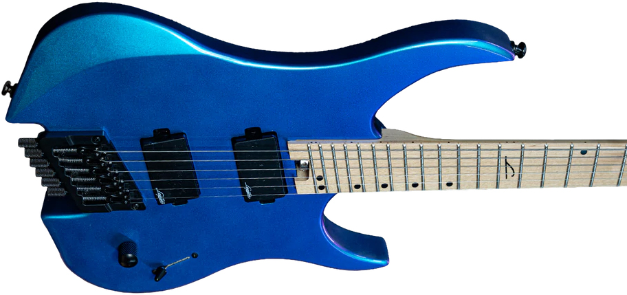 Legator Ghost G6fs Multiscale 2h Ht Mn - Blue Color Shift - Multi-scale gitaar - Variation 2