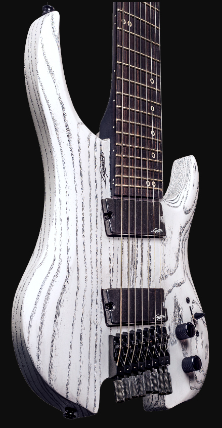 Legator Ghost G8fp Performance 8c Multiscale 2h Ht Ph - White - Multi-scale gitaar - Variation 2