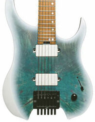 Metalen elektrische gitaar Legator Ghost G6OD - Arctic blue