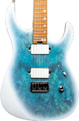 Metalen elektrische gitaar Legator Ninja Overdrive N6OD - Arctic blue