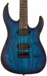 Metalen elektrische gitaar Legator Ninja Performance N6P - Cali cobalt