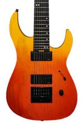 Bariton elektrische gitaar Legator Ninja Performance N7EP - Cali sunset