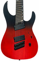 Multi-scale gitaar Legator Ninja Performance N7FP - Crimson