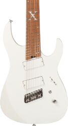 Multi-scale gitaar Legator Ninja N7XA 10th Anniversary Japan - Alpine white