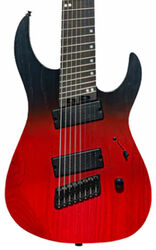 Multi-scale gitaar Legator Ninja Performance N8FP - Crimson