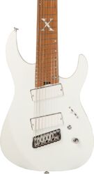 Multi-scale gitaar Legator Ninja N8XA 10th Anniversary Japan - Alpine white