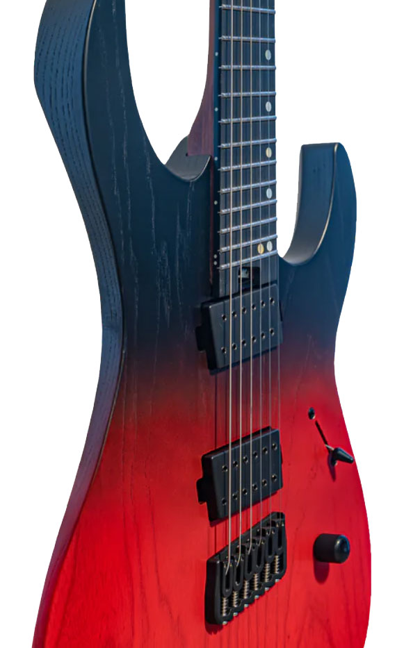 Legator Ninja N6fp Performance Multiscale 2h Ht Eb - Crimson - Multi-scale gitaar - Variation 2
