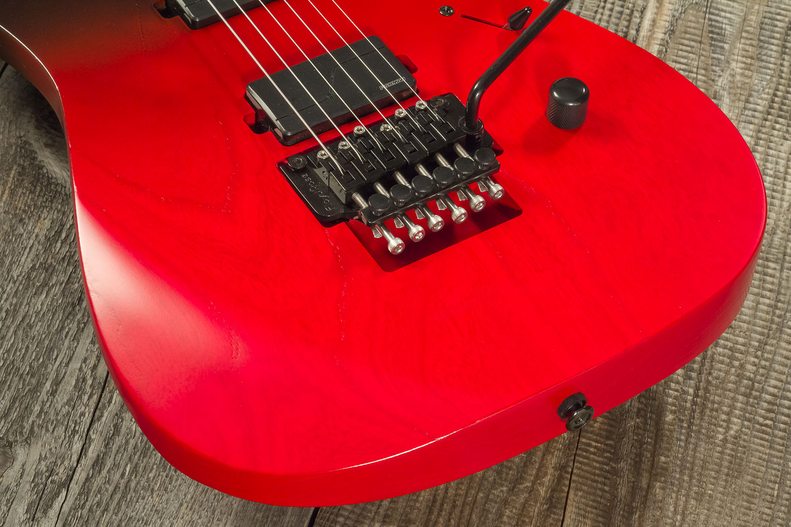 Legator Ninja N6fr 2h Fishman Fluence Modern Fr Eb - Crimson - Metalen elektrische gitaar - Variation 3