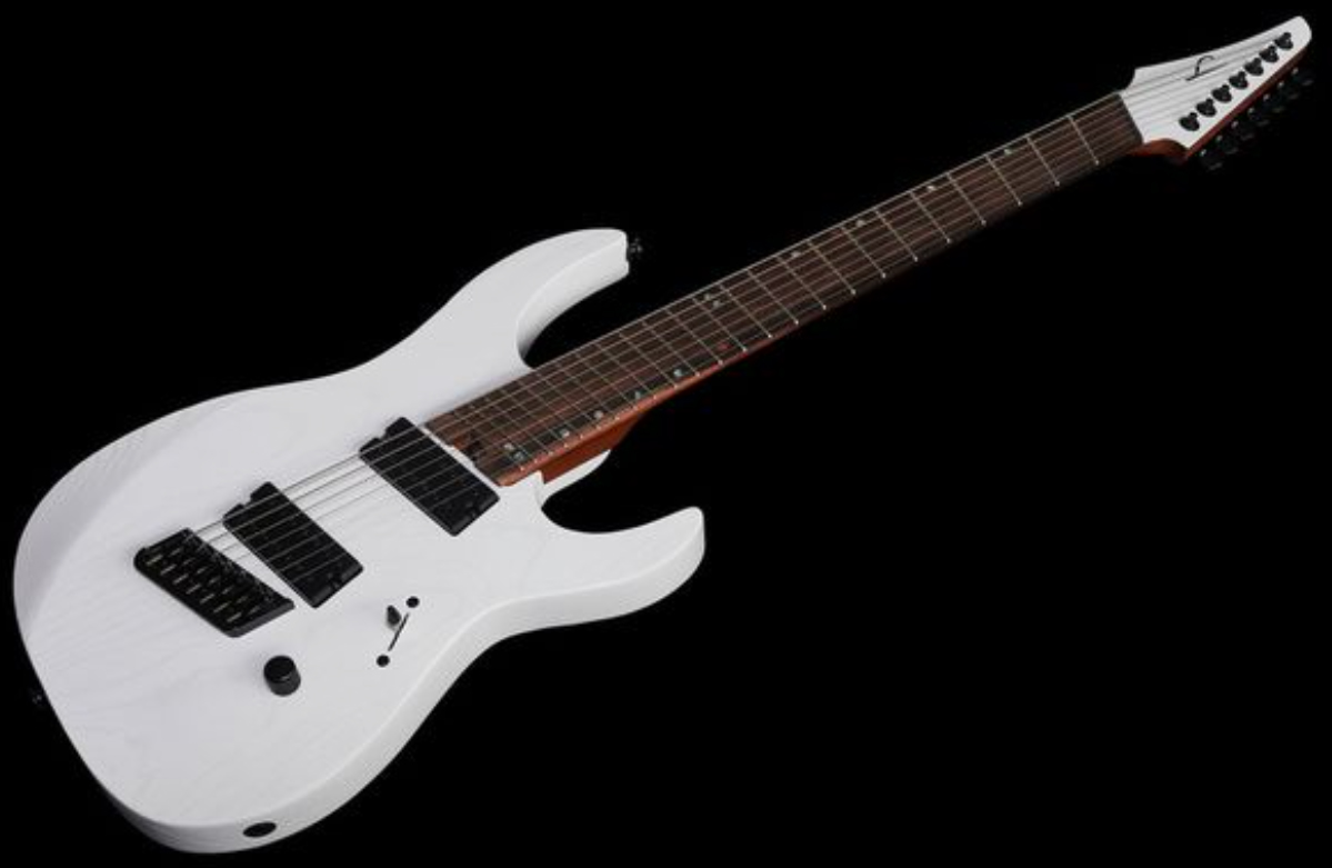 Legator Ninja N7fp Performance 7c Multiscale 2h Ht Eb - White - Multi-scale gitaar - Variation 2