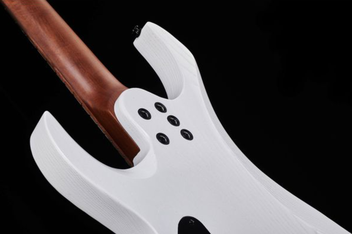 Legator Ninja N7fp Performance 7c Multiscale 2h Ht Eb - White - Multi-scale gitaar - Variation 5