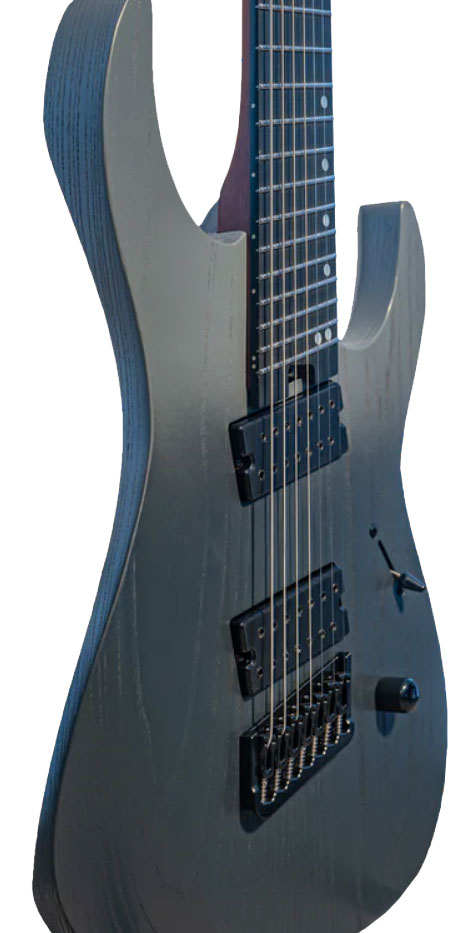 Legator Ninja N7fp Performance Multiscale 2h Ht Eb - Smoke - Multi-scale gitaar - Variation 2