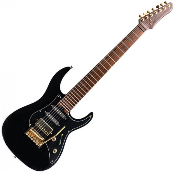 Bariton elektrische gitaar Legator OS7 Opus - Black