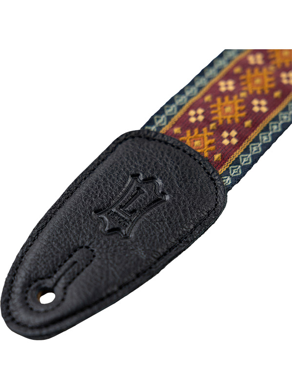 Levy's 5 Cm, Tissu Avec Motifs Hootenany, Dos Polypropylene - Design 026 - Gitaarriem - Variation 2