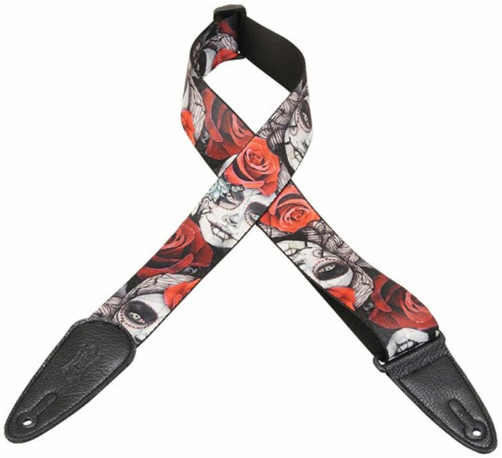 Levy's Mpds2-rr Polyester Guitar Strap 2inc - Gitaarriem - Main picture