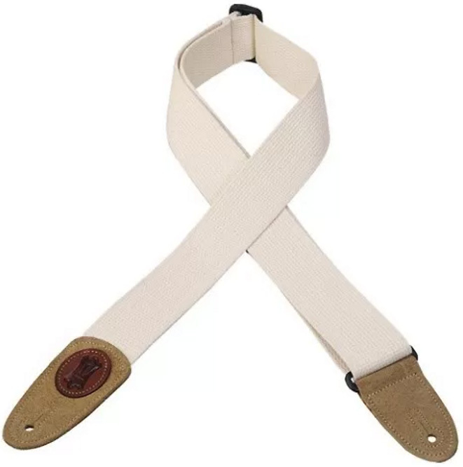 Levy's Mssc8-nat Cotton Guitar Strap 2inc. - Gitaarriem - Main picture