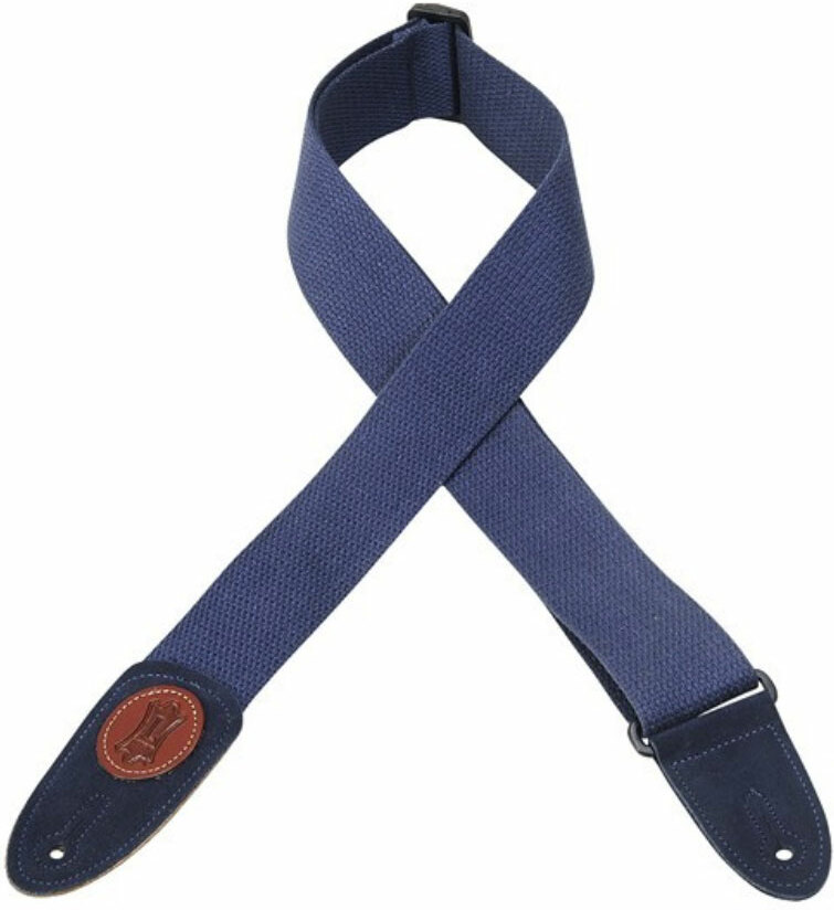 Levy's Mssc8-nav Cotton Guitar Strap 2inc - Gitaarriem - Main picture