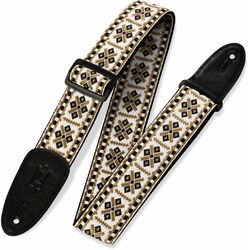 Gitaarriem Levy's 5 cm wide jacquard guitar strap - Design 007