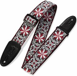 Gitaarriem Levy's 5 cm wide jacquard guitar strap - Design 012