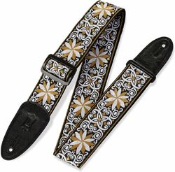 Gitaarriem Levy's 5 cm wide jacquard guitar strap - Design 013