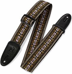 Gitaarriem Levy's 5 cm wide jacquard guitar strap - Design 020