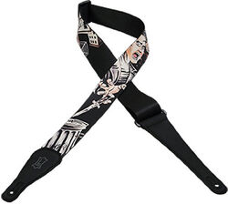 Gitaarriem Levy's MPNR2-001 Polyester Guitar Strap 2inc.