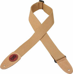 Gitaarriem Levy's MSSC8-TAN Cotton Guitar Strap