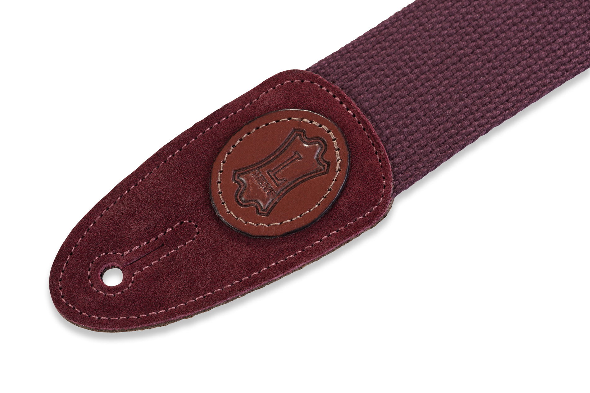 Levy's Mssc8-brn Cotton Guitar Strap 2inc - Gitaarriem - Variation 2