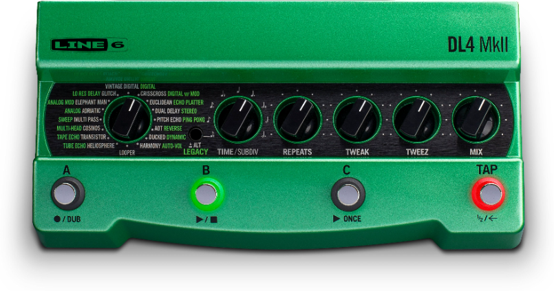 Line 6 Dl4 Mkii - Reverb/delay/echo effect pedaal - Main picture