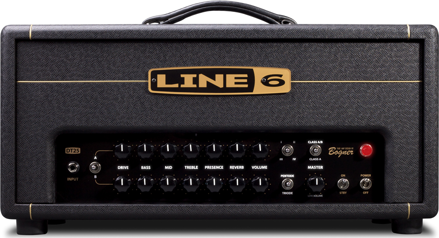 Line 6 Dt25 Head 25w - Gitaarversterker top - Main picture